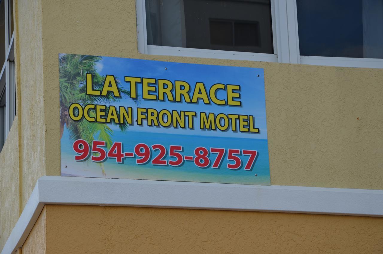 La Terrace Oceanfront Hotell Hollywood Exteriör bild