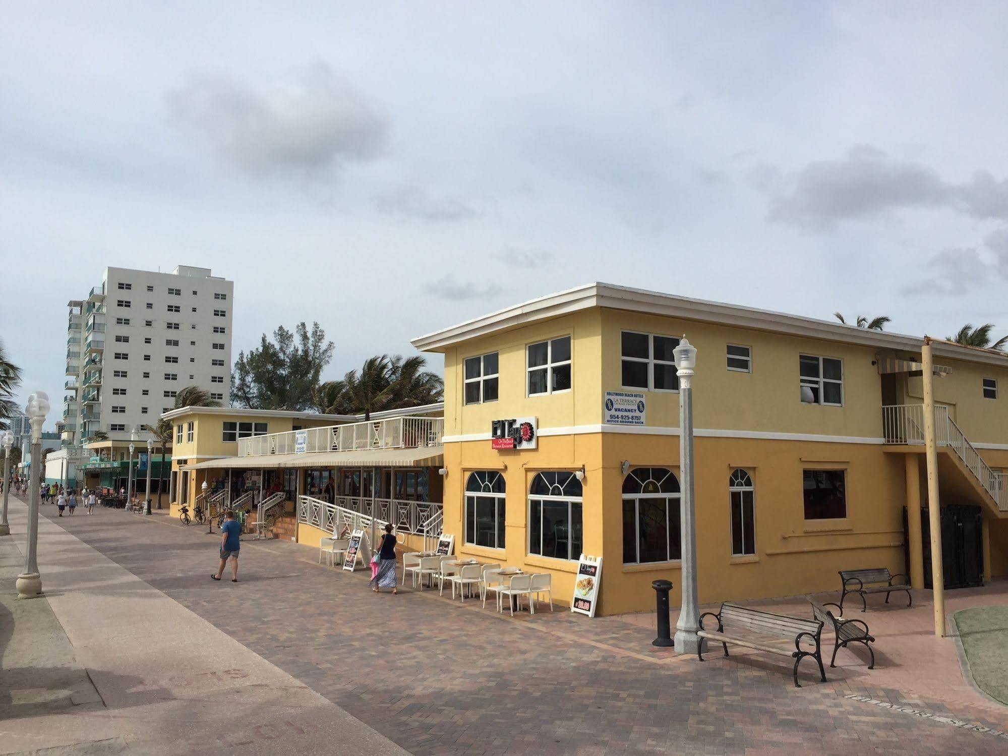 La Terrace Oceanfront Hotell Hollywood Exteriör bild