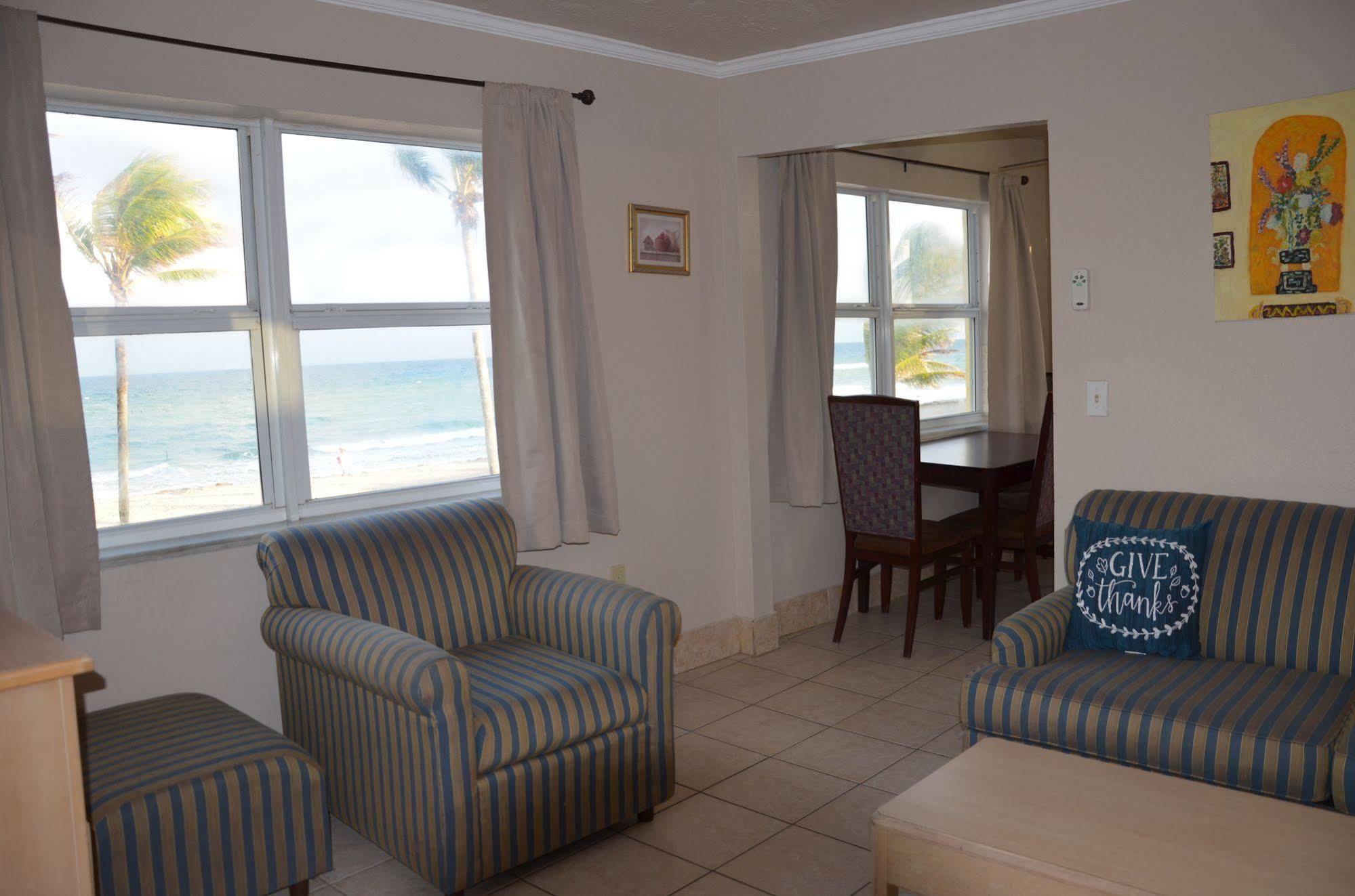 La Terrace Oceanfront Hotell Hollywood Exteriör bild