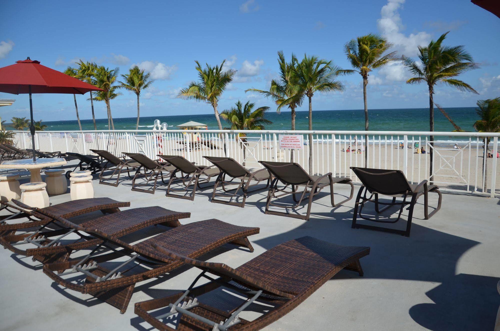 La Terrace Oceanfront Hotell Hollywood Exteriör bild