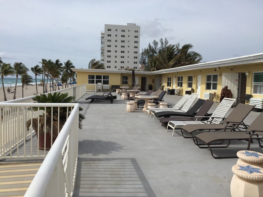 La Terrace Oceanfront Hotell Hollywood Exteriör bild